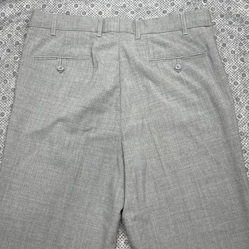 Classic Men's Dress Pants in Light Gray